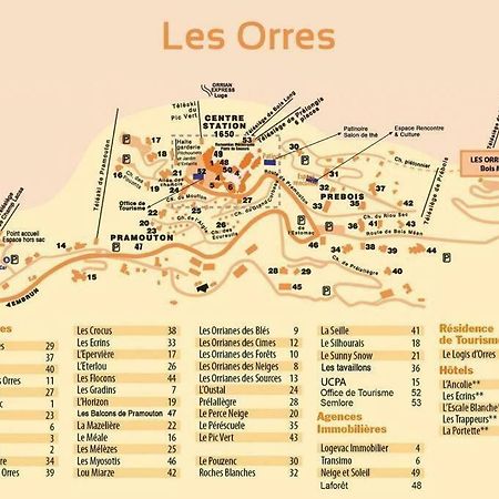 Residence Les Ecrins Les Orres Eksteriør bilde